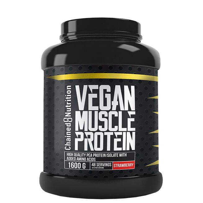 Vegan Muscle Protein 1600 g Strawberry